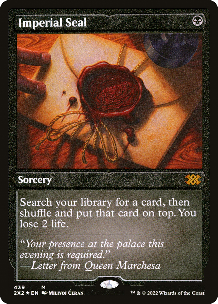 Imperial Seal (2X2-439) - Double Masters 2022 Foil