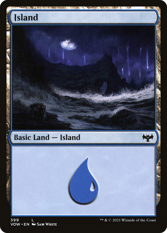 Island (VOW-399) - Innistrad: Crimson Vow Foil