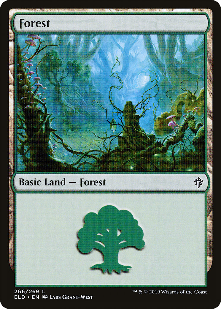 Forest (ELD-266) - Throne of Eldraine Foil
