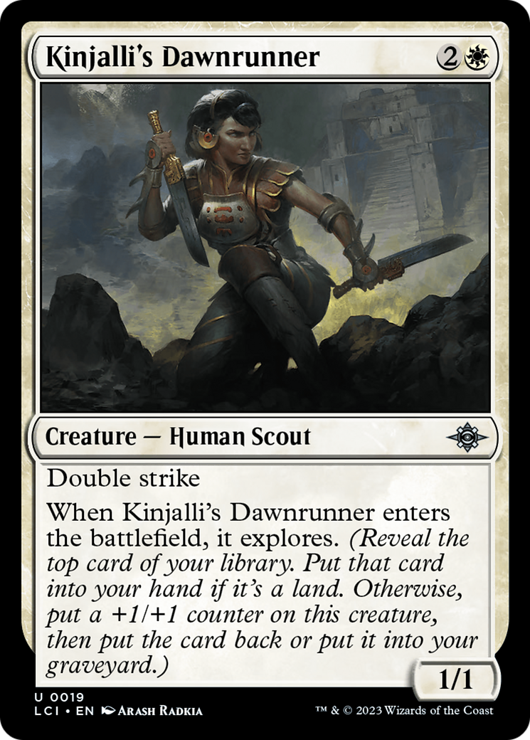 Kinjalli's Dawnrunner (LCI-019) - The Lost Caverns of Ixalan