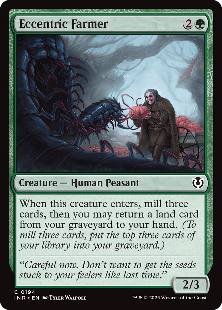 Eccentric Farmer (INR-194) - Innistrad Remastered Foil