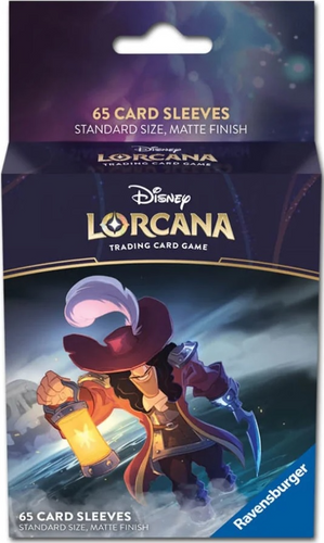 Disney Lorcana Supplies - Sleeves Captain Hook 65ct
