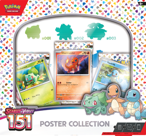 Pokémon: Scarlet & Violet-151 Poster Collection