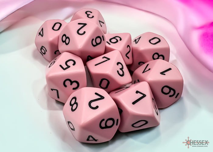 OPAQUE 10D10 PASTEL PINK/BLACK