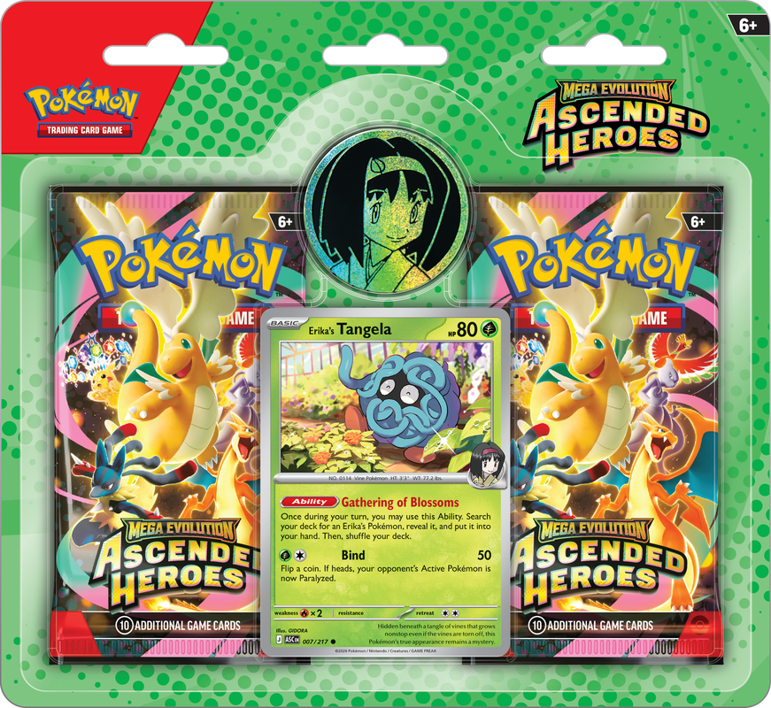 ASCENDED HEROES 2-PACK BLISTER COLLECTION ERIKA/LARRY