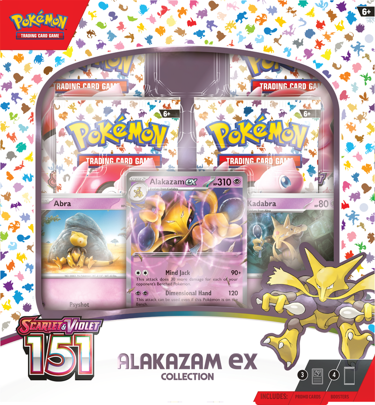 Pokemon 151 Alakazam ex Collection