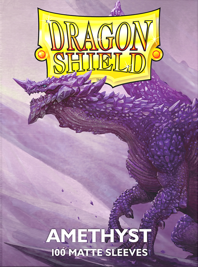 DRAGON SHIELD SLEEVES MATTE AMETHYST 100CT