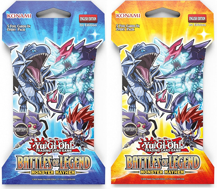 BLISTER YGO BATTLES OF LEGEND MONSTER MAYHEM