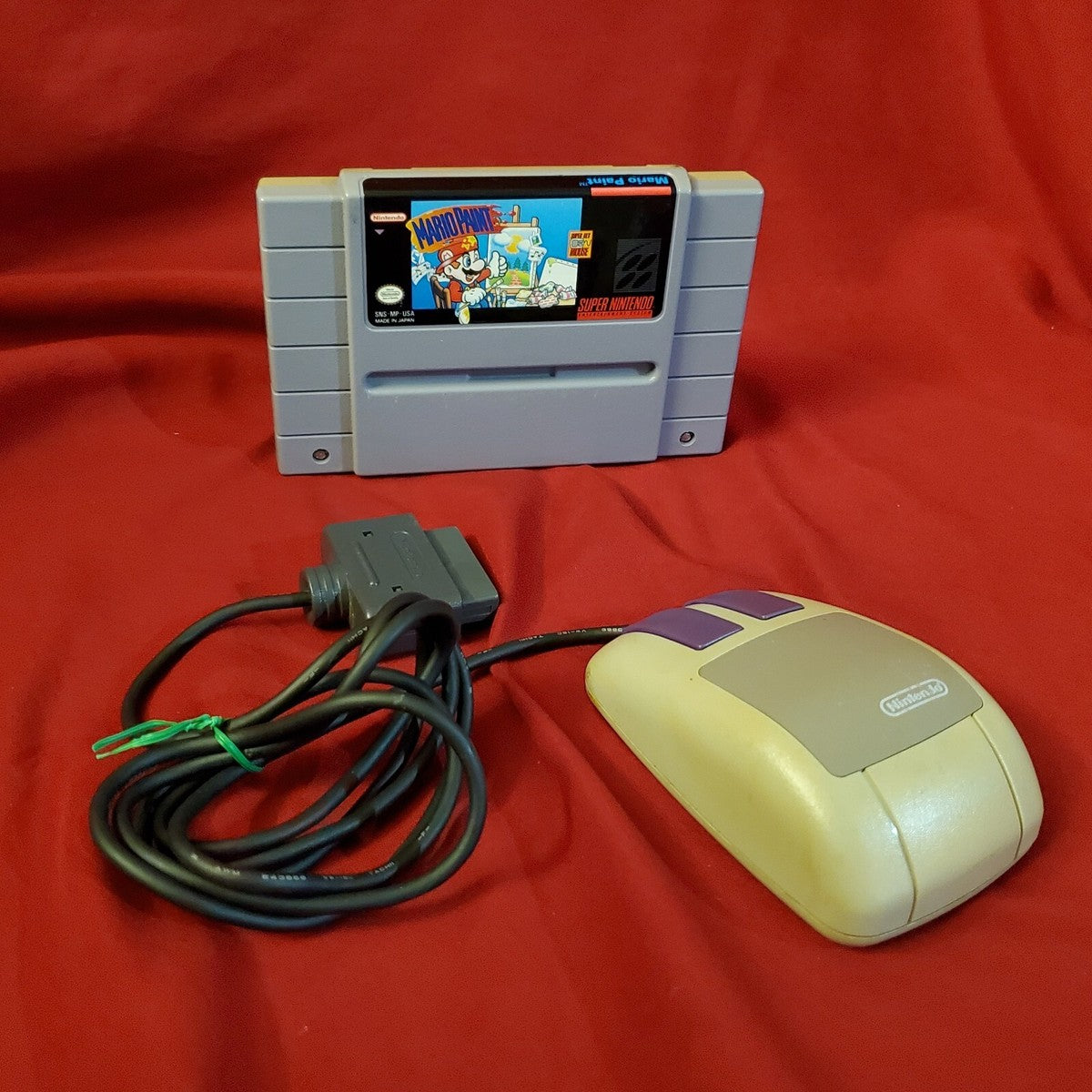 Mario Paint with Mouse