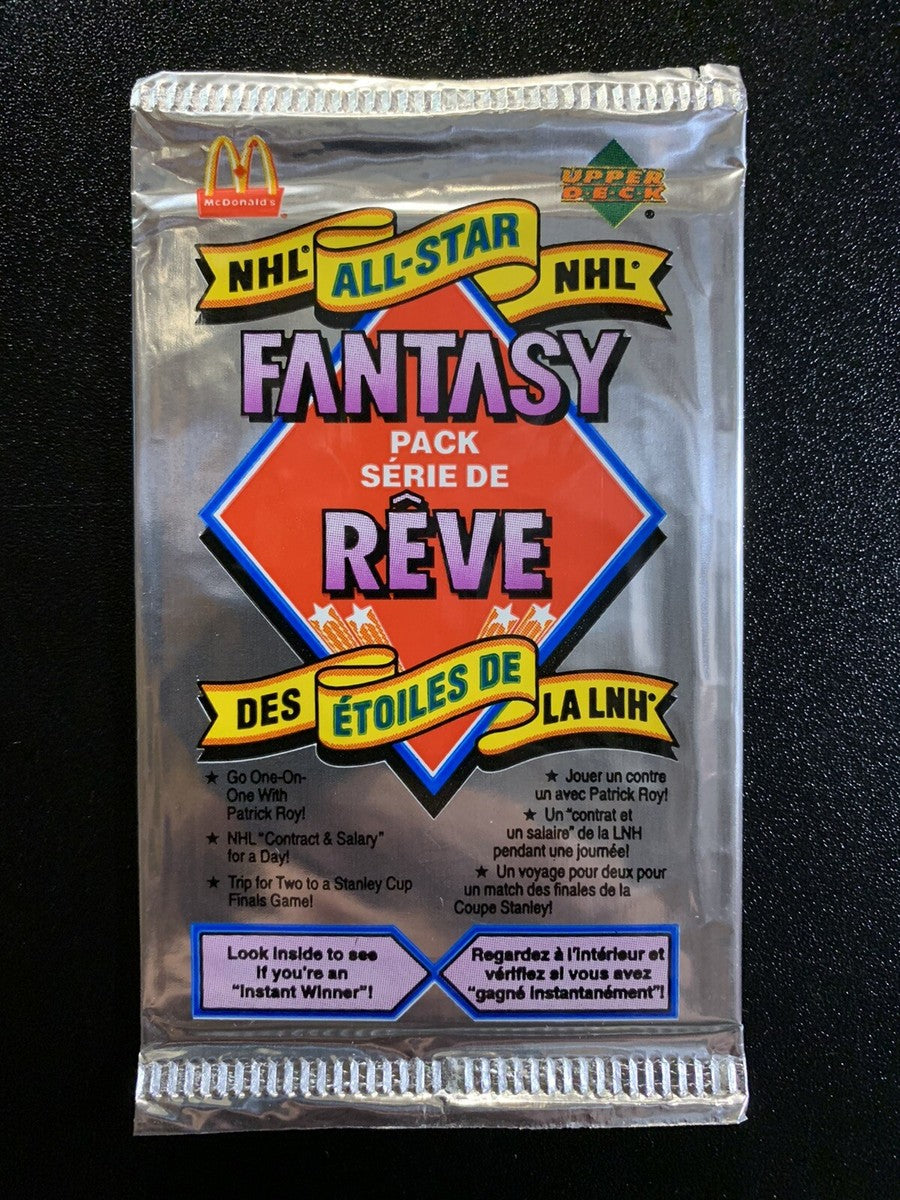 1993 Upper Deck Fantasy All Stars NHL McDonald's Hockey Cards