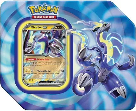 Miraidon EX Tin