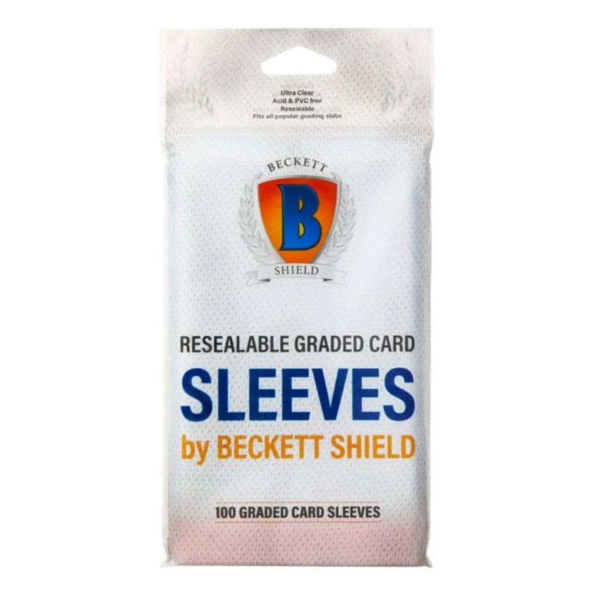Resealable Graded Card Sleeves by BECKETT SHIELD