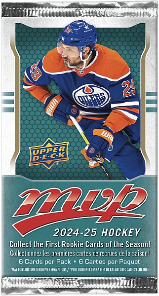 MVP Upper Deck 2024-25 Hockey Pack