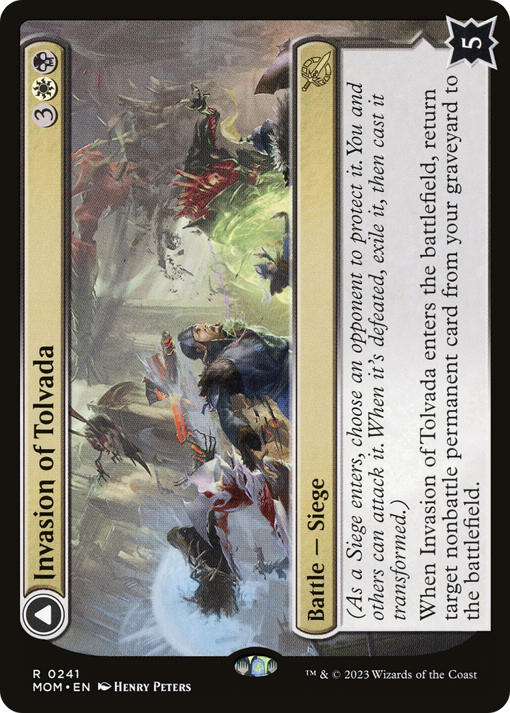 Invasion of Tolvada // The Broken Sky (MOM-241) - March of the Machine Foil