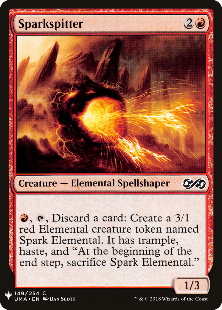 Sparkspitter (LIST-149) - The List
