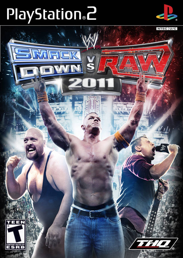WWE Smackdown Vs Raw 2011 - PlayStation 2 (PS2)