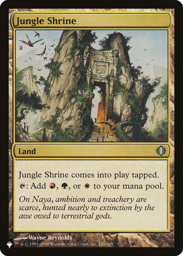 Jungle Shrine (ALA) (LIST-226) - The List