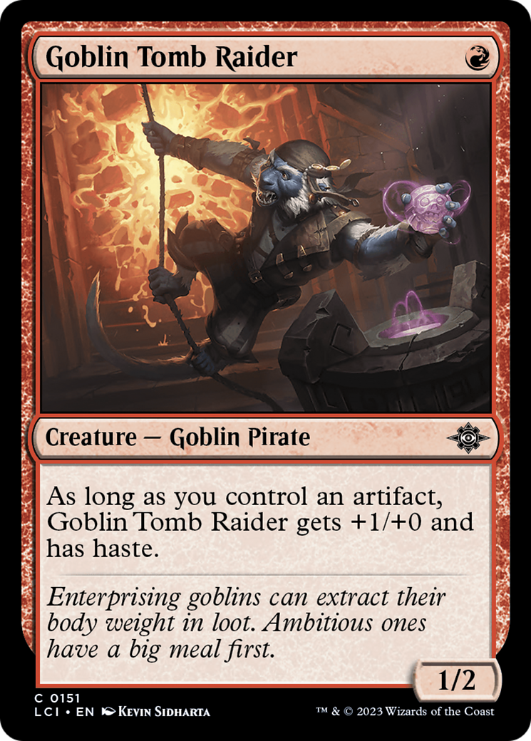 Goblin Tomb Raider (LCI-151) - The Lost Caverns of Ixalan Foil