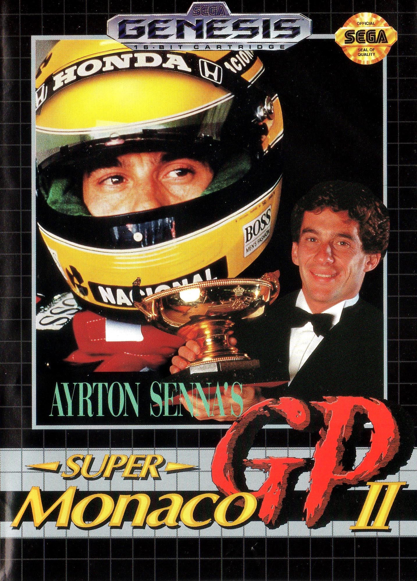 Ayrton Senna's Super Monaco GP II - Sega Genesis