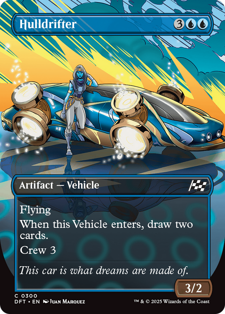 Hulldrifter (DFT-300) - Aetherdrift (Borderless) Foil