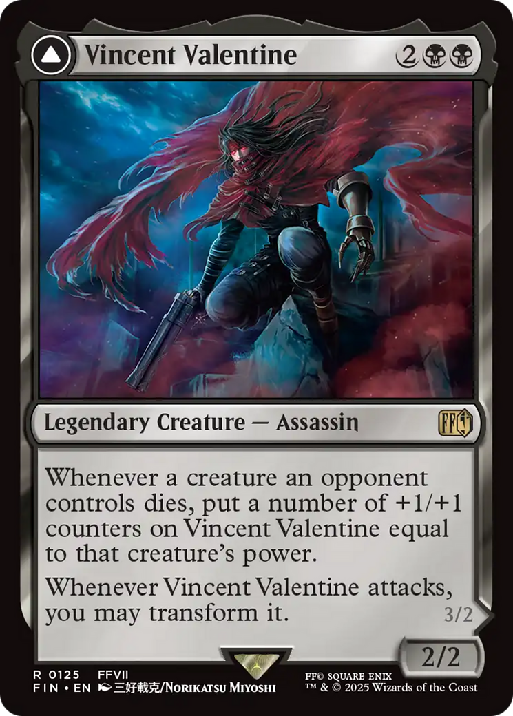 Vincent Valentine // Galian Beast (FIN-125) - FINAL FANTASY Foil