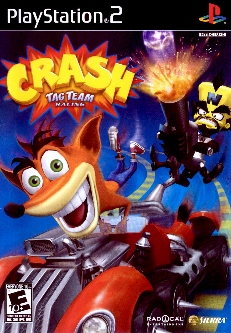 Crash Tag Team Racing - PlayStation 2 (PS2)