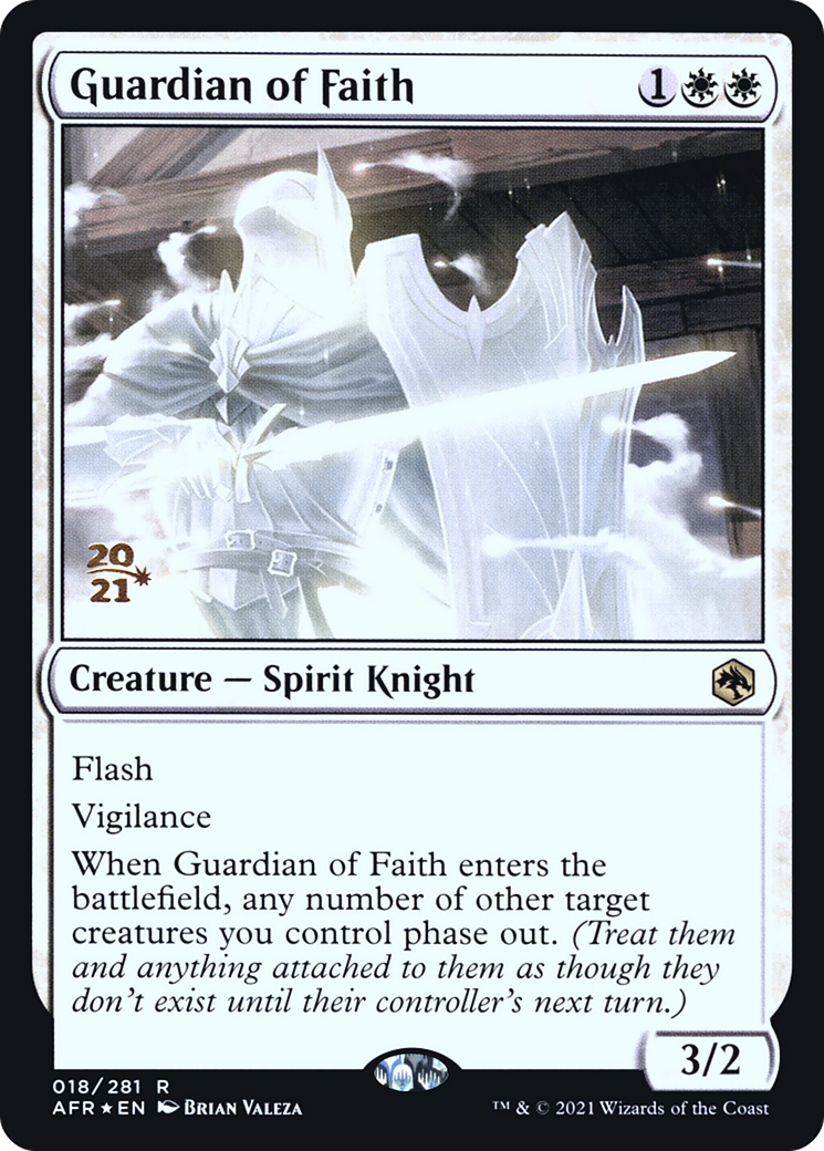 Guardian of Faith (PRE-018) - Adventures in the Forgotten Realms Promos Foil
