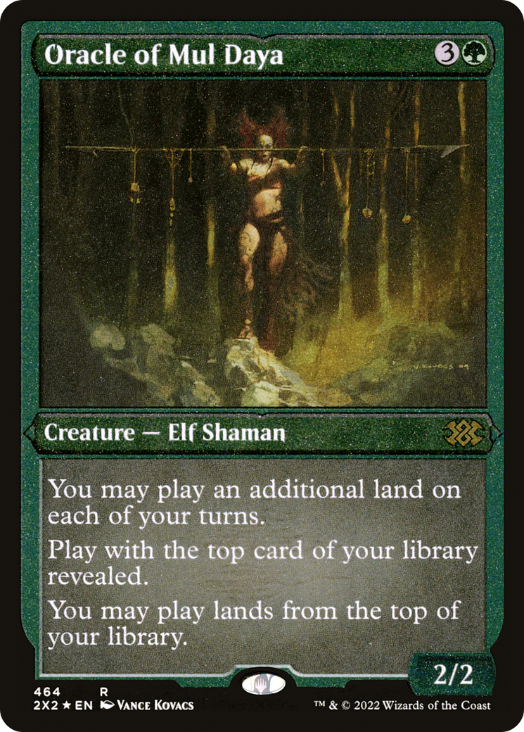 Oracle of Mul Daya (2X2-464) - Double Masters 2022 Foil