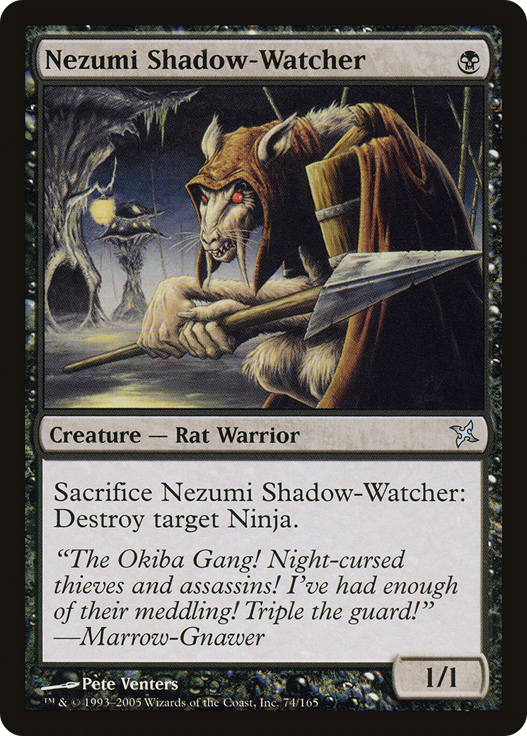 Nezumi Shadow-Watcher (BOK-074) - Betrayers of Kamigawa