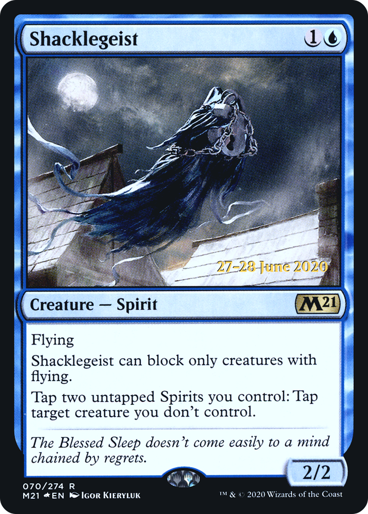 Shacklegeist (PRE-070) - Core Set 2021 Promos Foil