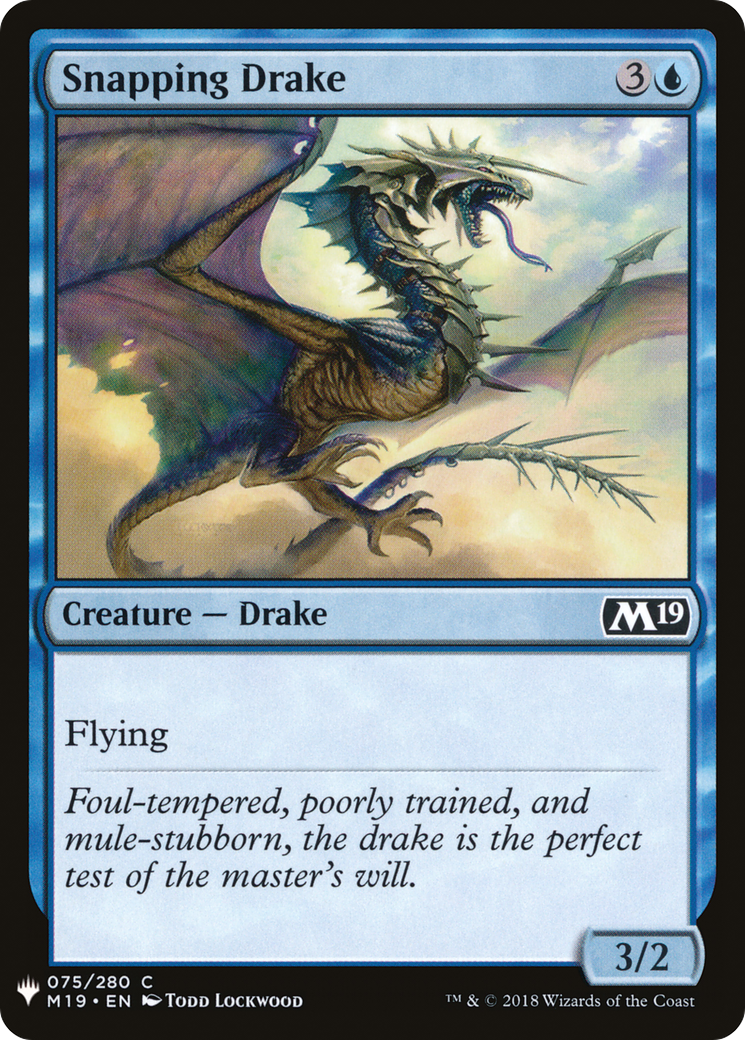 Snapping Drake (LIST-075) - The List