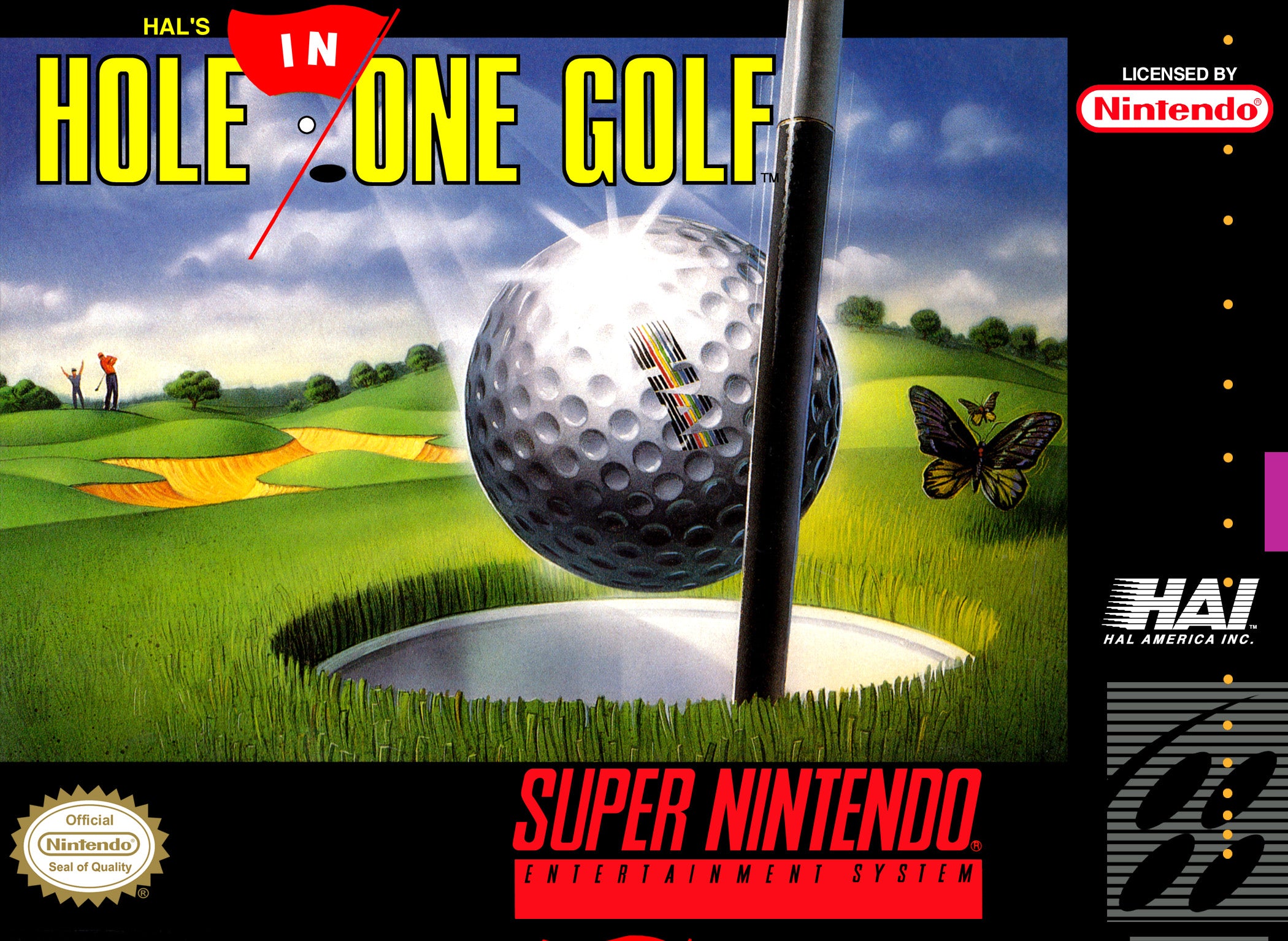 HAL's Hole in One Golf - Super Nintendo (SNES)