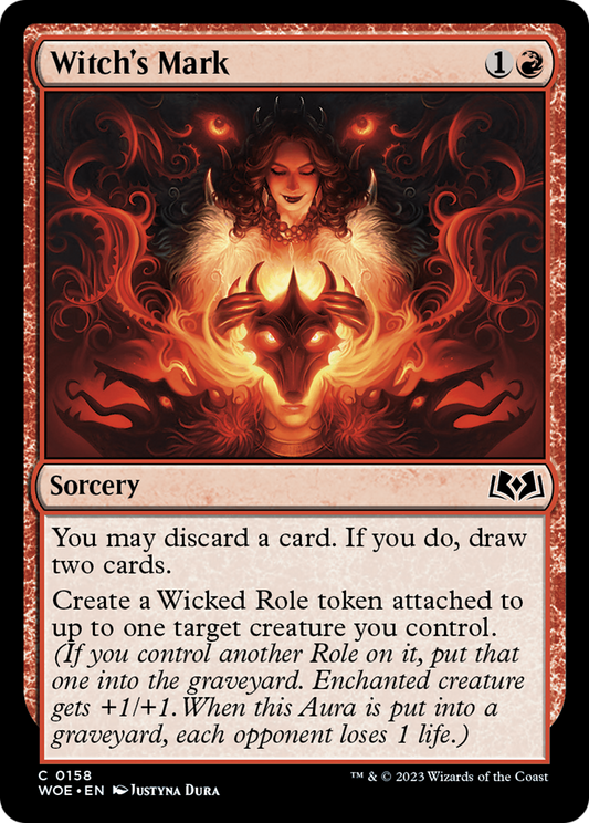 Witch's Mark (WOE-158) - Wilds of Eldraine Foil