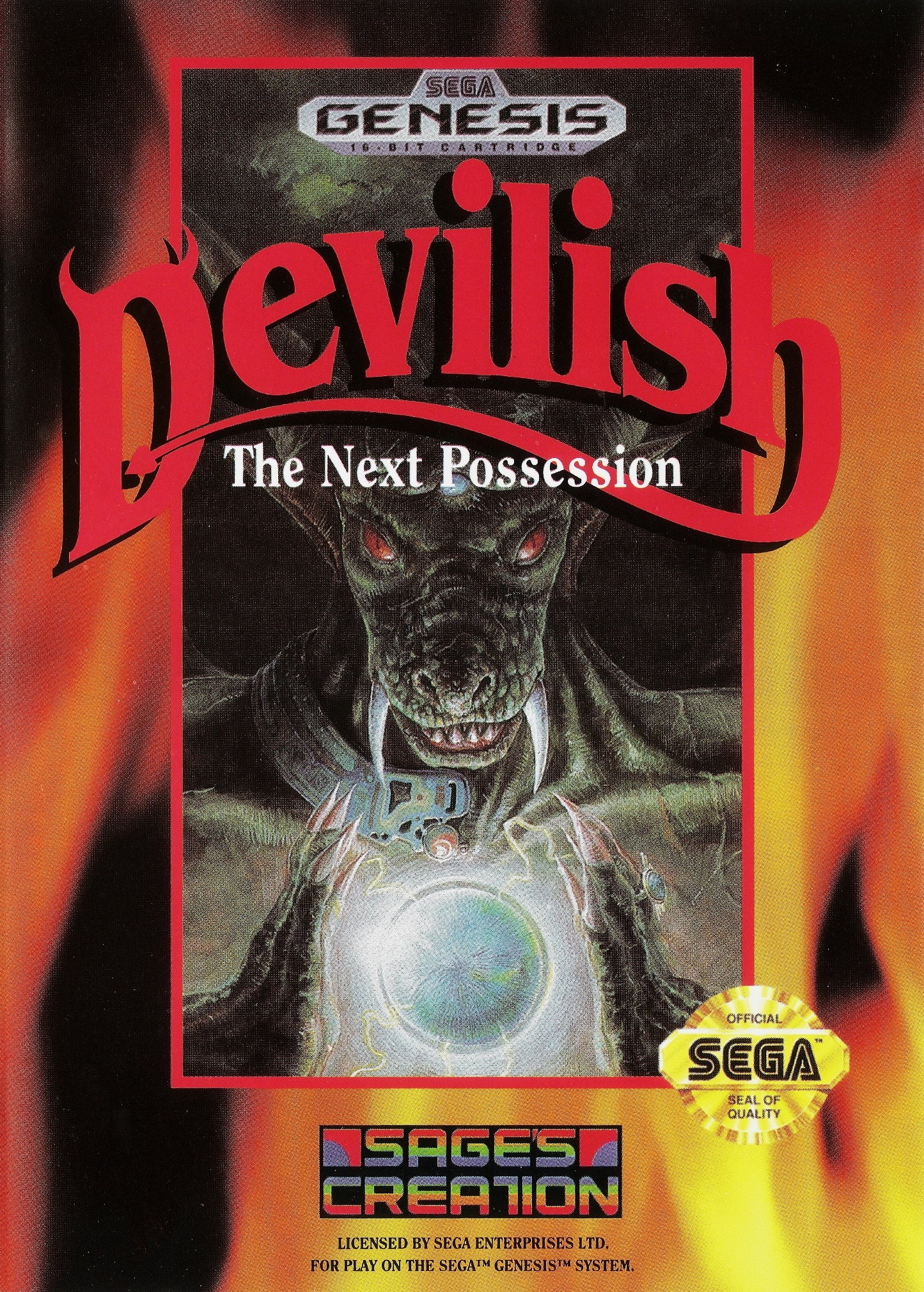 Devilish: The Next Possesion - Sega Genesis