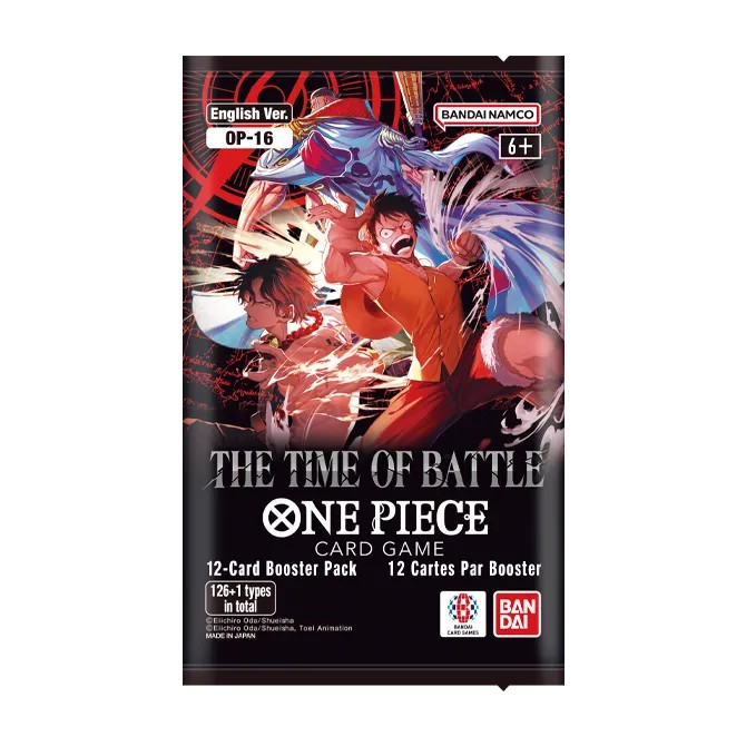 ONE PIECE CG OP-16 THE TIME OF BATTLE BOOSTER PACK