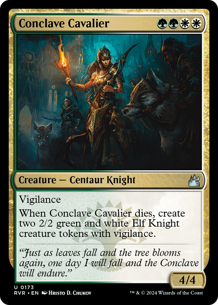 Conclave Cavalier (RVR-173) - Ravnica Remastered