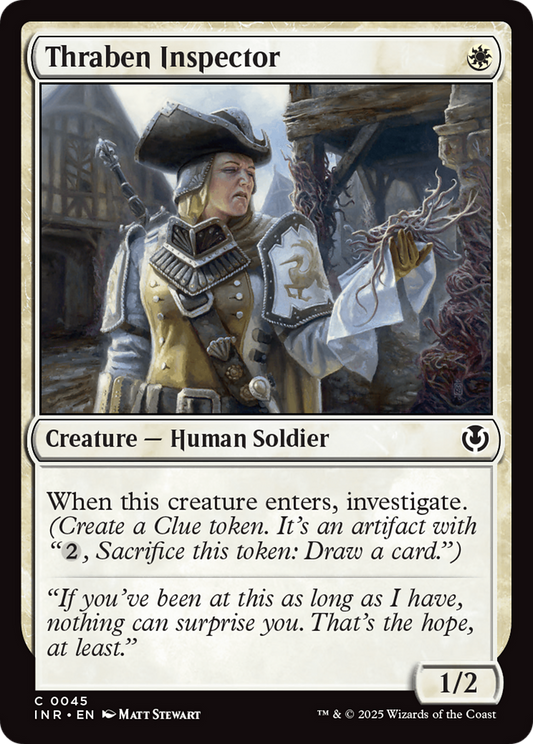 Thraben Inspector (INR-045) - Innistrad Remastered