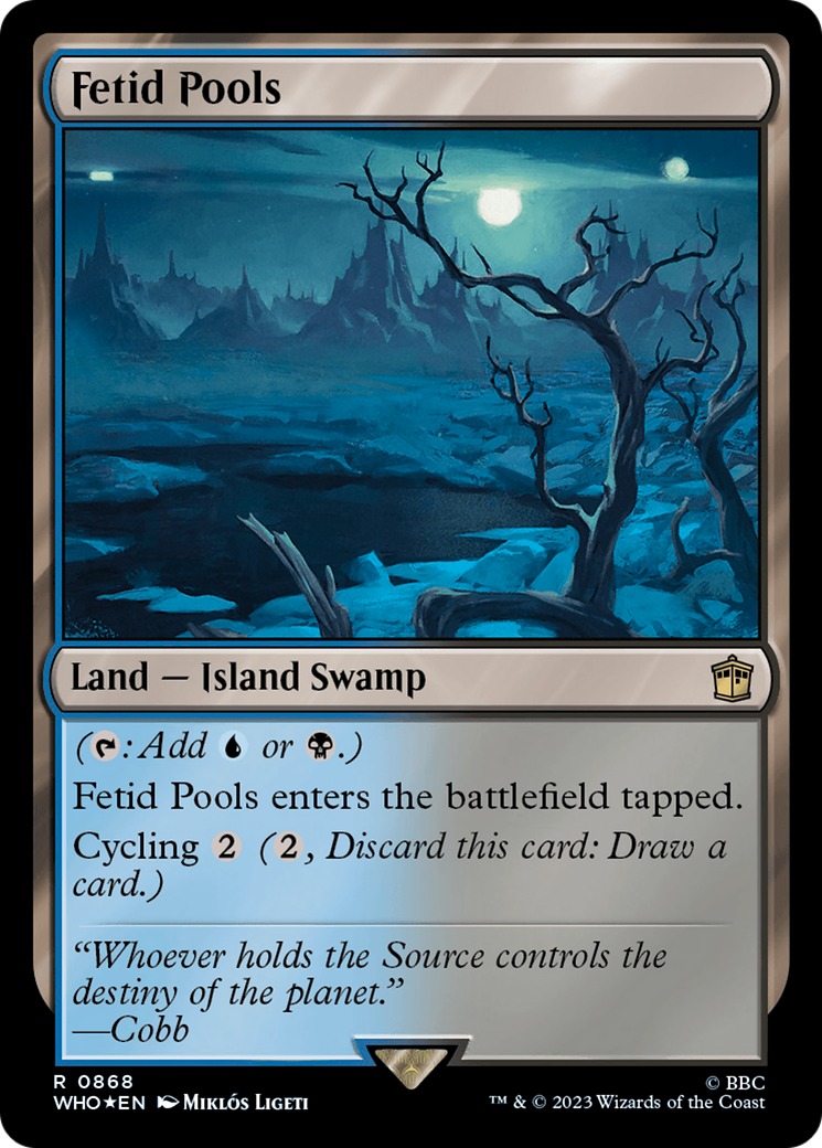 Fetid Pools (WHO-868) - Doctor Who Foil