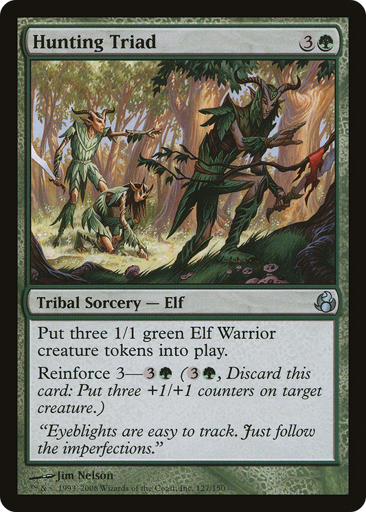 Hunting Triad (MOR-127) - Morningtide Foil