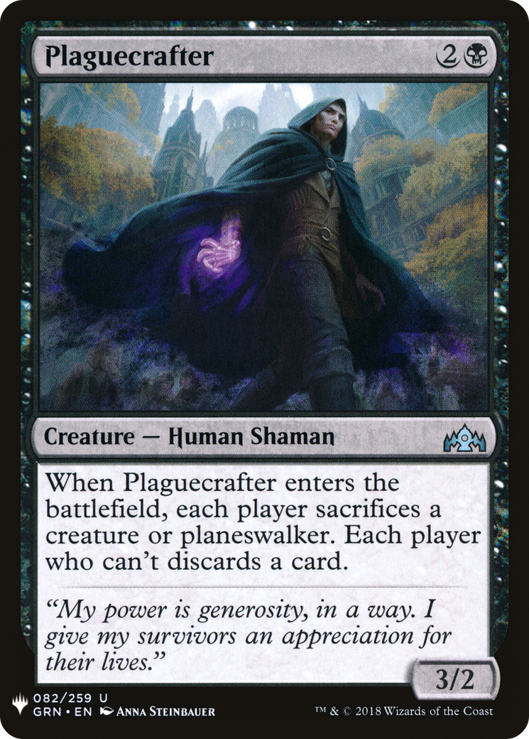 Plaguecrafter (LIST-082) - The List