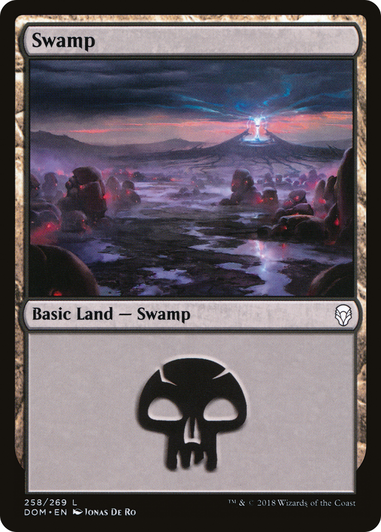 Swamp (258) (DOM-258) - Dominaria
