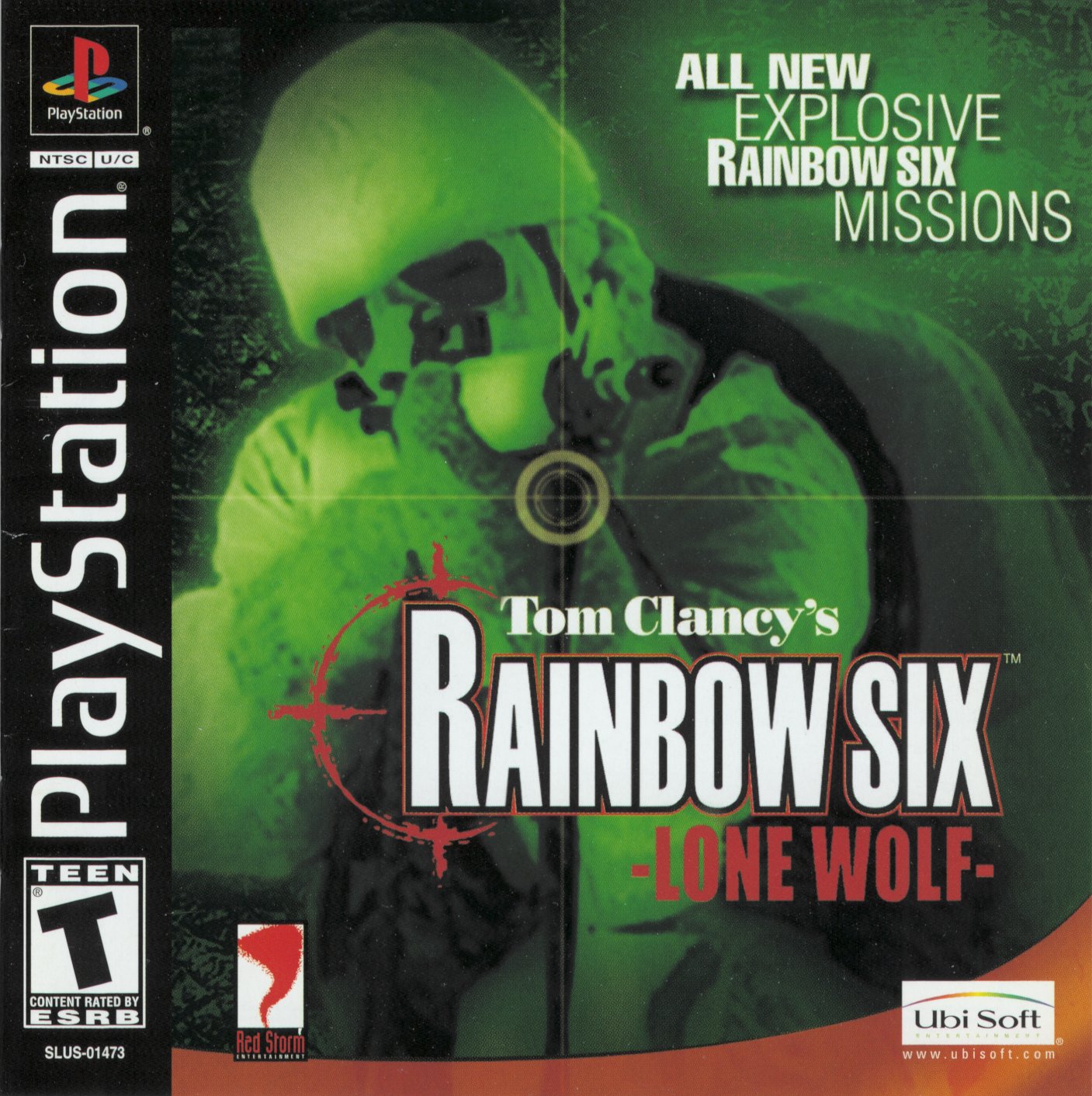 Tom Clancy's Rainbow Six: Lone Wolf - PlayStation (PS1)
