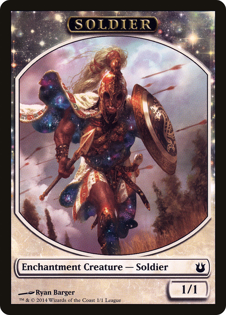 Soldier (LEP-001) - League Tokens 2014: (enchantment)