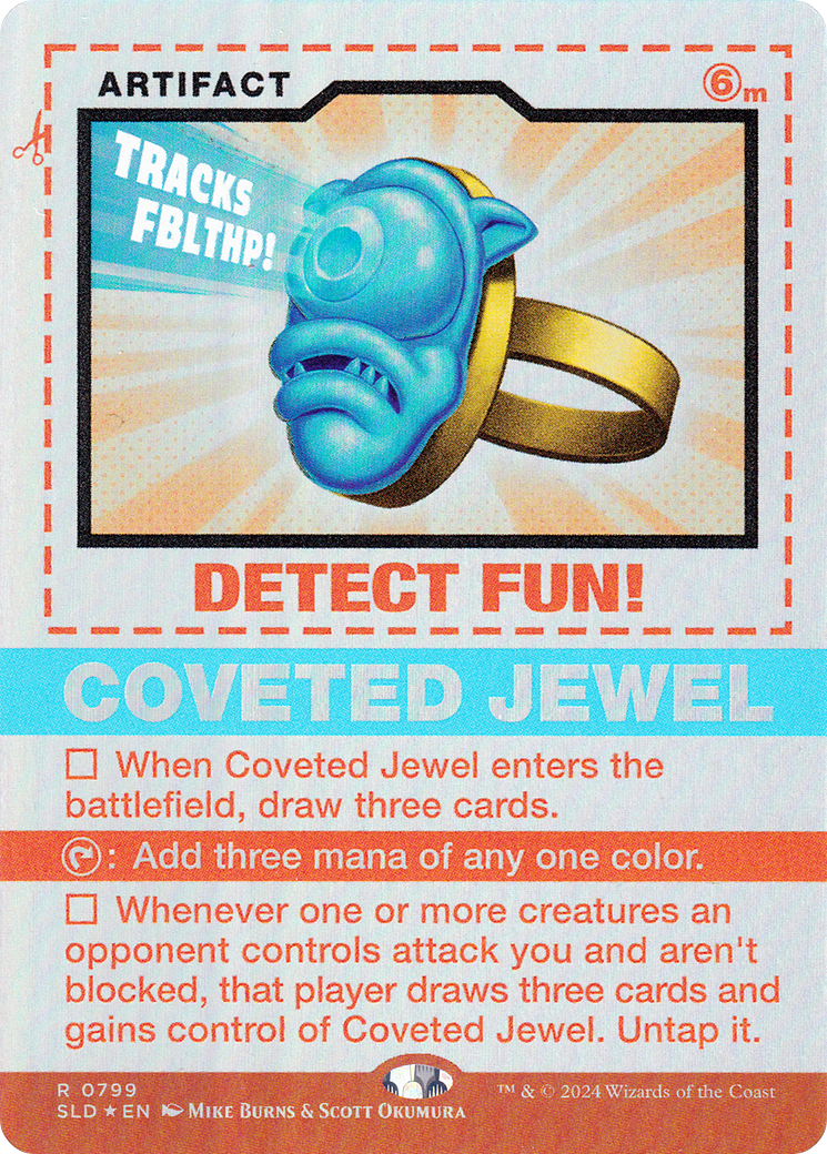 Coveted Jewel (SLD-799) - Secret Lair Drop (Borderless)