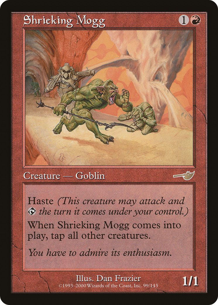 Shrieking Mogg (NMS-099) - Nemesis Foil