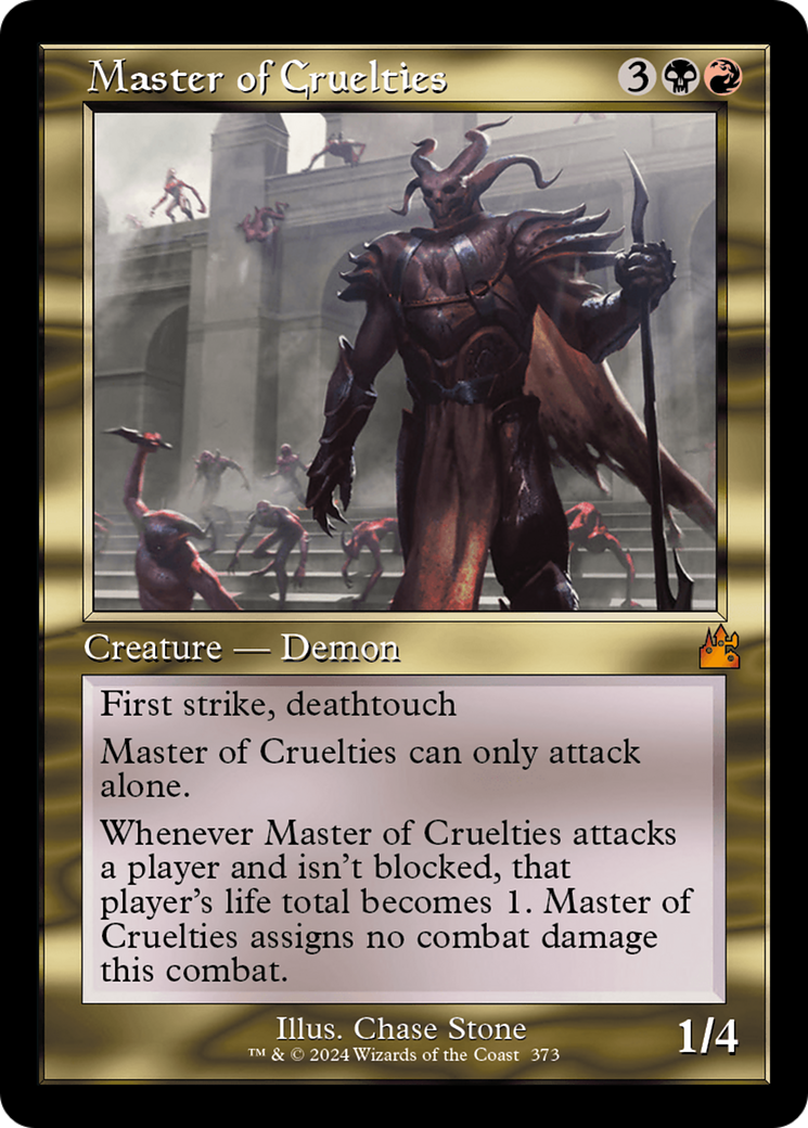 Master of Cruelties (RVR-373) - Ravnica Remastered