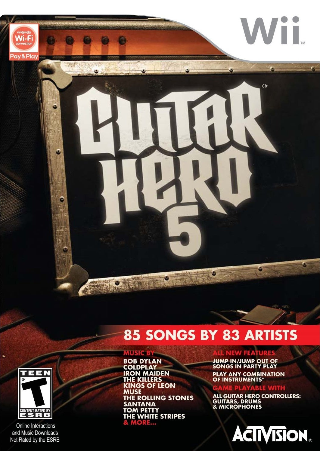 Guitar Hero 5 - Nintendo Wii
