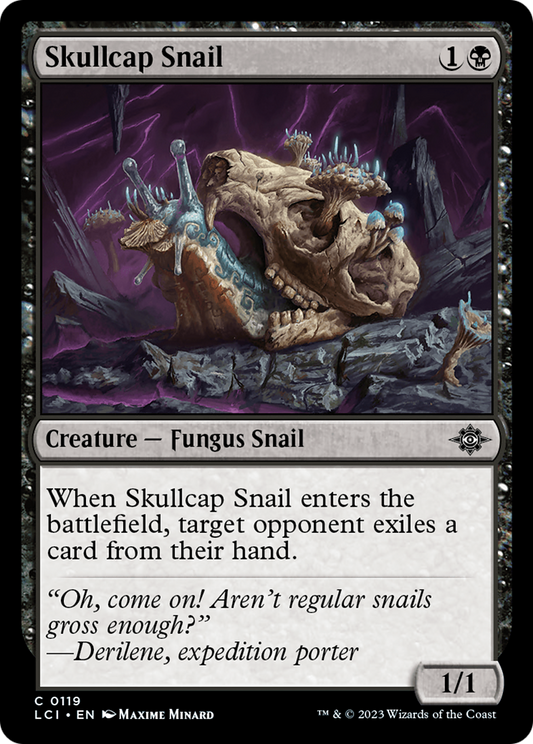 Skullcap Snail (LCI-119) - The Lost Caverns of Ixalan