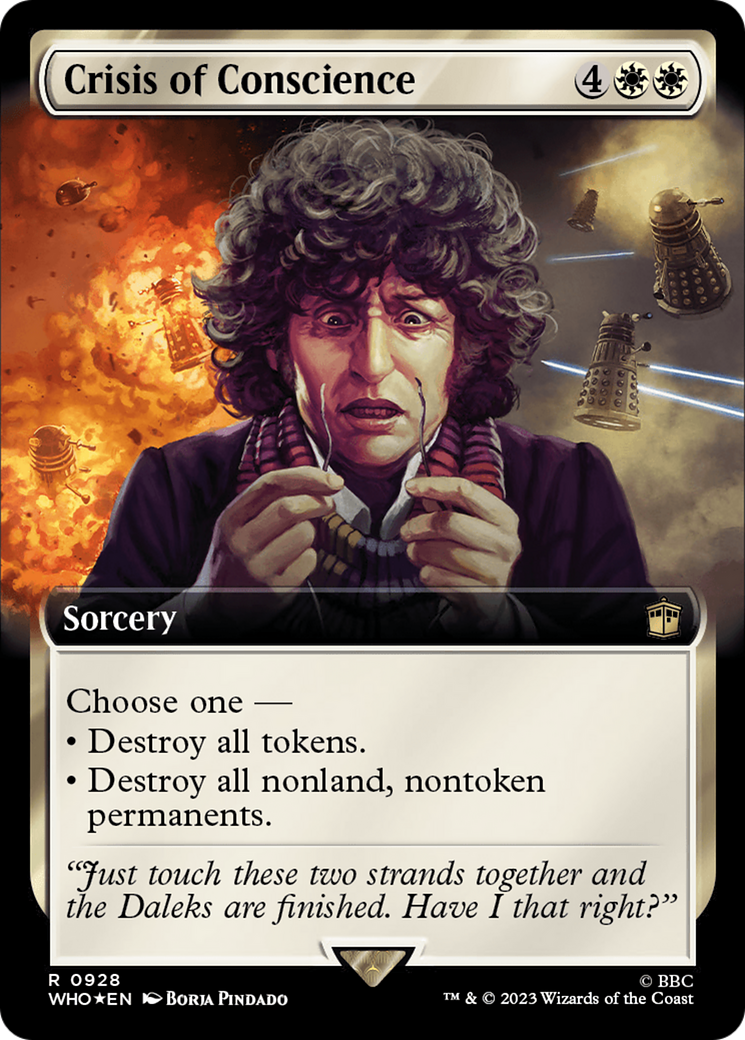 Crisis of Conscience (WHO-928) - Doctor Who: (Extended Art) Foil