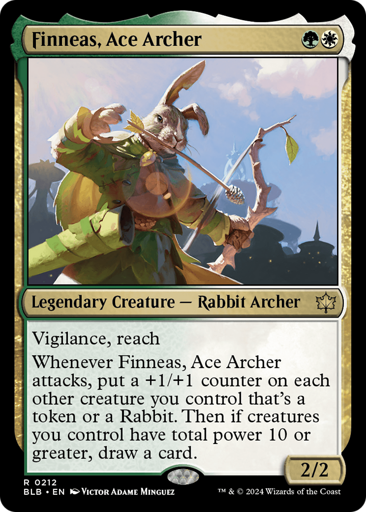 Finneas, Ace Archer (BLB-212) - Bloomburrow